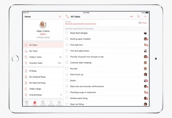 Zoho ipad app is simple to use Zoho 2